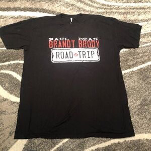 Dean Brody Paul Brandt  road trip 2015 tour t shirt sz xl